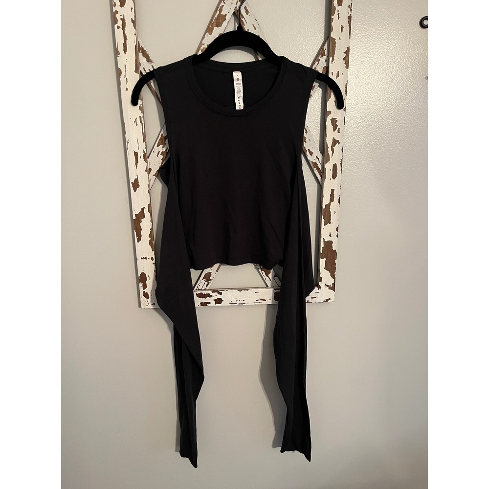 Lululemon Gather and Grow Tank Top Black Size 4 - Picture 3 of 7